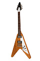 GIBSON Flying V Antique Natural электрогитара, цвет натуральный, в комплекте кейс