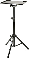 QUIK LOK LPH001 устойчивая стойка для ноутбука на треноге, нагрузка до 15 кг, в. от 82 до 132 см, платформа 31х39 см