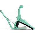 KYSER KGEFSGA каподастр для электрогитары, Fender Surf Green, зеленый