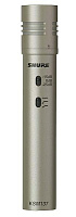 SHURE KSM137/SL студийный конденсаторный инструментальный микрофон с кейсом, противоударным креплением и ветрозащитой