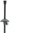 K&M 14985-000-55 стойка для тромбона напольная, 1,1 кг, 600/970 мм
