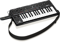 Behringer MS-1-BK аналоговый синтезатор, 32 полноразмерных полувзвешенных клавиши, аналоговые VCO, VCF и VCA, фильтр нижних частот, цвет черный