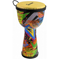 TERRIS DPC-08 URBAN Africa  джембе, пластик, 8" (20 см) х 16" (40 см), разноцветный