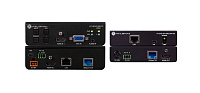 Atlona 4K-HDVS-EXT Комплект передатчик-коммутатор HDVS-200TX и приемника AT-UHD-EX-100CE-RX-PSE с блоком питания