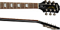 EPIPHONE Les Paul Studio Smokehouse Burst электрогитара, цвет санберст