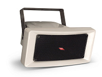 Proel HSPL30 Звуковой прожектор: 30/15Вт встроенный трансформатор 100В, 120Hz-15KHz, SPL98dB@1m. Корпус: белый пластик, 366x172х272мм, вес 3.5кг, степень защиты IP54. В комплекте: лира для подвеса.