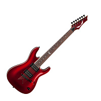 Dean C750X MRD  7-струнная электрогитара, тип «Ibanez», 24 лада, 25 1/2", HH, 1V+1T, Tune-O-Matic, цвет красный