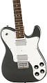 FENDER SQUIER Affinity Telecaster Deluxe LRL CFM электрогитара, цвет серый металлик