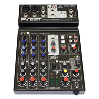 Peavey PV 6 BT 6-канальный микшерный пульт с Bluetooth, USB и цифровыми эффектами