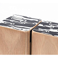 SCHLAGWERK WBS200 комплект из двух бонго: 13x13x21 см и 15x15x21 см; могут соединяться липучкой