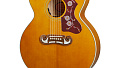 EPIPHONE J-200 Aged Antique Natural электроакустическая гитара, цвет натуральный