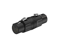 ROXTONE RA5XFF-B Переходник с 5-контактного XLR "мама" на 5-контактный XLR "мама"