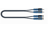 QUIK LOK RKSA180-2 компонентный кабель, 2 метра, разъёмы 2 RCA Male  2 RCA Female