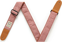 IBANEZ DCS50D-RD DESIGNER COLLECTION STRAP ремень для гитары (нейлон и кожа), цвет красный, регулируемая длина 950-1700 мм, ширина 50 мм