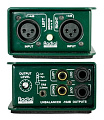 Radial ProISO стерео изолятор, вход 2 х XLR, выход 2 х RCA/ 1/4"Jack