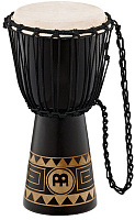 MEINL HDJ1-S  африканский джембе Small (8" х 15"), цвет темно-коричневый, мембрана - кожа козла