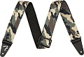 FENDER 2" Camo Strap Woodland гитарный ремень, расцветка камуфляж
