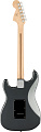 FENDER SQUIER Affinity Stratocaster HH LRL CFM электрогитара, цвет серый металлик