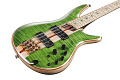 IBANEZ SR4FMDX-EGL бас-гитара 4-струнная, корпус ясень с топом из огненного клена, цвет изумрудный зеленый