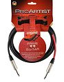 KLOTZ PRON030PP Pro Artist готовый инструментальный кабель, длина 3 м., разъемы Neutrik Mono Jack (прямой-прямой)