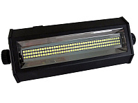 Proel PLLEDSTXL стробоскоп, 70 Вт, LED 132, 2 DMX канала, контроль DMX, Auto, Sound, Master/Slave, IP 20, размеры (ШхВхГ) 480x185x180 мм, вес 2.6 кг, цвет белый