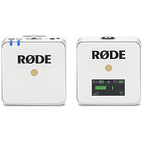 RODE Wireless GO White  ультракомпактная накамерная беcпроводная система. Цвет белый