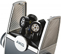 AKG C44-USB конденсаторный USB-микрофон на подставке, со встроенной звуковой картой. 4 капсюля