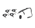 Samson QEx Fitness Headset электретный микрофон для фитнес-радиосистем, 50 Гц - 12 кГц, вес 39.8 г, в комплекте 4 кабеля с разъемами для разных радиосистем, чехол для хранения, клипса, цвет черный