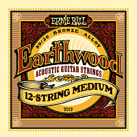 Ernie Ball 2012 струны для 12-струнной акустической гитары 80/20 Medium (11-11.15-15.24w-10.30-14.42-22w.52-28)