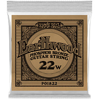 ERNIE BALL 1822 одиночная струна для акустической гитары, калибр .022
