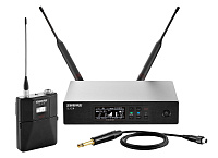 SHURE QLXD14E G51 инструментальная радиосистема с поясным передатчиком QLXD1, частотный диапазон 470-534 MHz