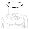 ROBE Diffuser 40 Фрост-фильтр для Robin 100 LEDBeam, увеличивает угла луча до 40 градусов