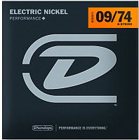 DUNLOP DEN0974 Performance+ Nickel Wound Струны для 8-струнной электрогитары