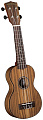 DIAMOND HEAD DU-350 Flamed Acacia укулеле сопрано, корпус акация, гриф красное дерево, чехол