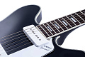 VOX BOBCAT V90B полуакустическая электрогитара, конфигурация звукоснимателей 2xP90, цвет черный