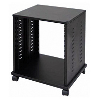 PROAUDIO M12U-02 Рэковая стойка, 12U, глубина 375 мм, резиновые ножки, колесики