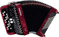 HOHNER Nova II 48 (A4253) red  детский кнопочный аккордеон, двухголосный