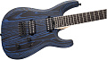 JACKSON PRO DK MODERN ASH HT7 - BK BLU электрогитара, цвет синяя древесина