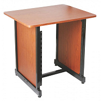 OnStage WSR7500RB Рэковый стол 12U, стальной каркас, ламинированные панели, цвет красное дерево