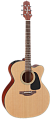 TAKAMINE PRO SERIES 1 P1JC электроакустическая гитара типа JUMBO CUTAWAY, с кейсом, цвет натуральный