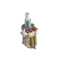 Hosco H-PUSH-500A  потенциометр PUSH-PULL 500 кОм, логарифмическая характеристика (A)