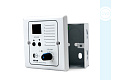 CVGaudio WCP-BW  Настенный зональный удаленный контроллер управления CVGaudio PMM-380 CAT5e/6, громкость, выбор входа, удаление 100/150m, белый пластик