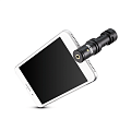RODE VideoMic ME-L Компактный кардиоидный микрофон для iOS устройств и смартофонов iPhone® or iPad® (with Lightning conne). 3.5mm выход для наушников