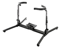 K&M 14945-000-55  стойка для большой тубы 3.5 kg, H: 390/410 mm Support Width: 380/545 mm