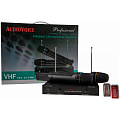 AUDIOVOICE WL-21VM радиосистема с 2 вокальными микрофонами