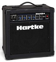 Hartke B20 басовый комбоусилитель 20 ватт, 8" CUSTOM BASS, 3х полосный эквалайзер, вход Active/passive, петля эффектов, гнездо наушников, 371х381х241 мм, вес 11.5 кг
