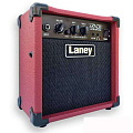 Laney LX10 RED гитарный комбо 10 Вт, динамик 5", одноканальный с 2-полосным эквалайзером и дисторшном, CD/MP3 вход, выход на наушники, размеры 314х289х176 мм, вес 3,2 кг, цвет красный