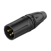 ROXTONE RX3M-BT Разъем XLR кабельный, "папа", 3-контактный, цвет черный