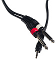 ROCKDALE XC-002-2M аудиокабель, stereo mini jack x 2 mono jack, длина 2 метра