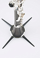K&M 15222-000-55 black подставка для кларнета 0.1 kg, H: 180 mm.